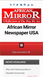 Mobile Screenshot of africanmirrorusa.com